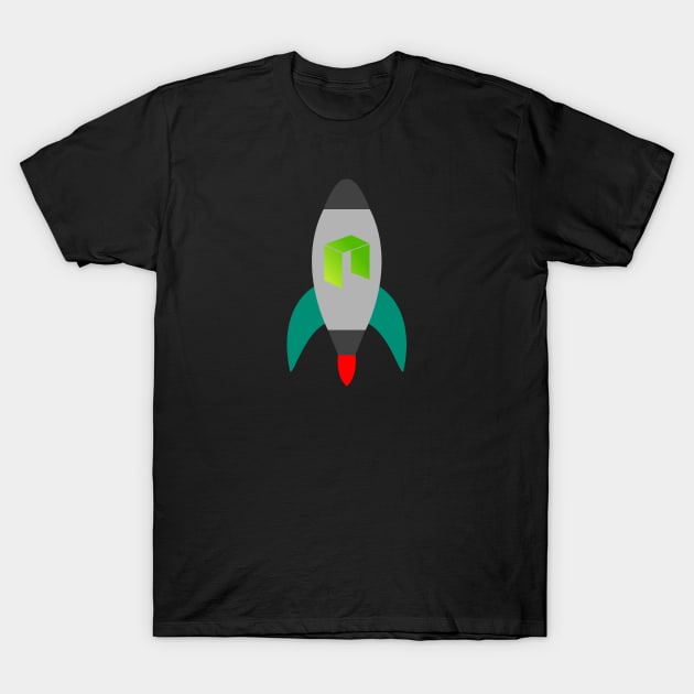 NEO to the moon T-Shirt by Cryptolife